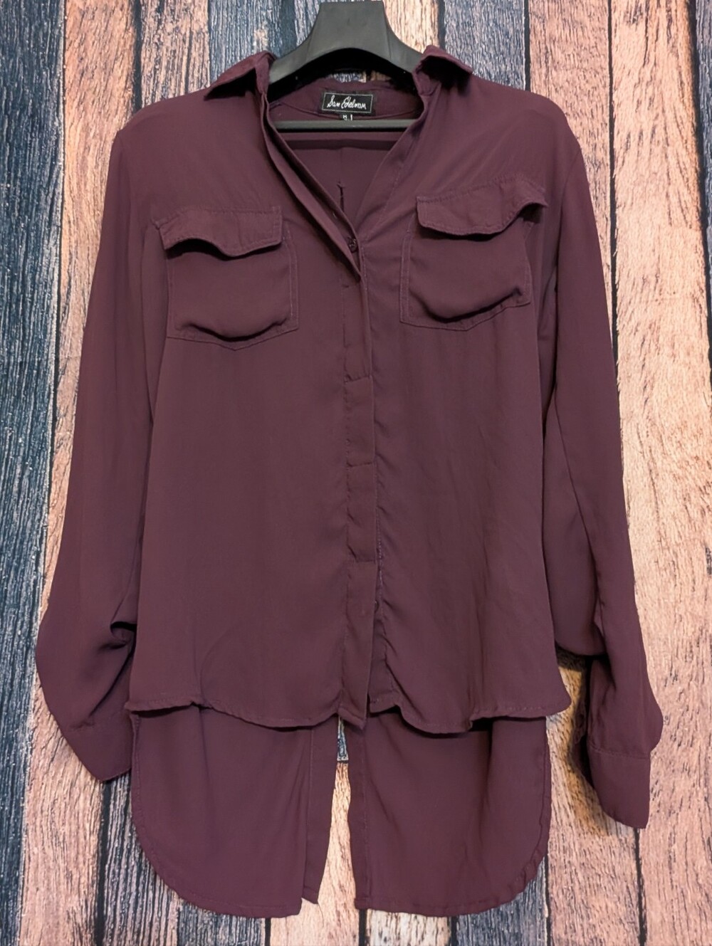 Sam Edelman Zipper Shoulders Blouse